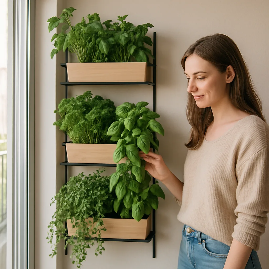 Horta Vertical em Apartamentos? Veja Como Criar Seu Oásis Verde em Espaços Pequenos!