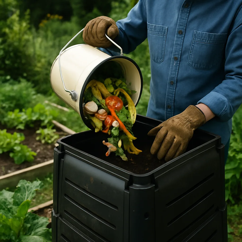 Técnica de Compostagem Caseira que Transformará Sua Horta em um Paraíso Verde!